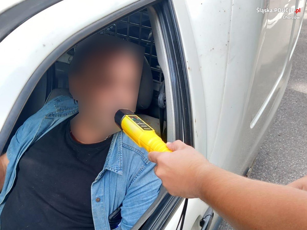 Chorzowski policjant w trakcie szkolenia zatrzymał kierowcę bez uprawnień!