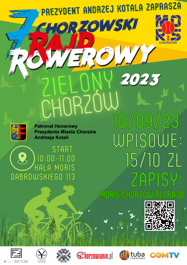 Prezydent Andrzej Kotala zaprasza na Chorzowski Rajd Rowerowy