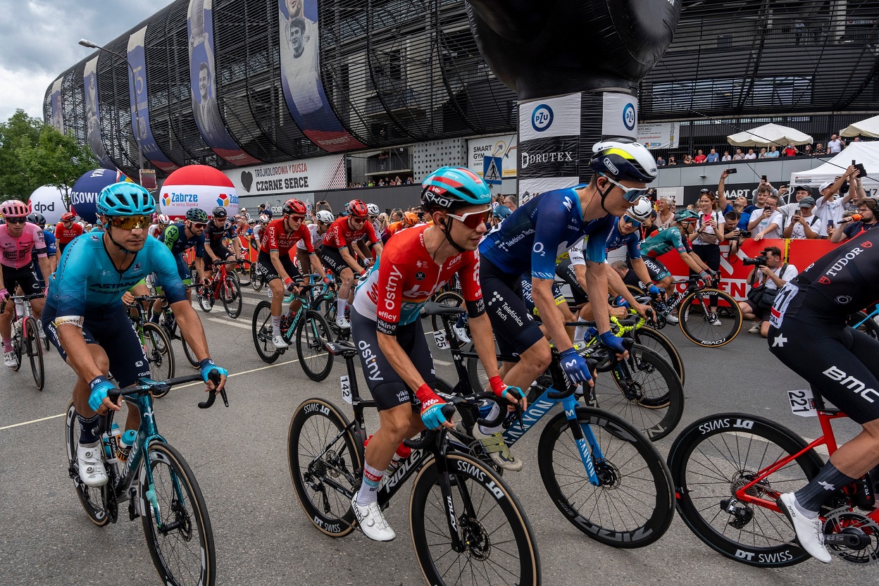 Za nami 80. Tour de Pologne, którego ostatni etap rozpoczął się w Zabrzu! [ZDJĘCIA]