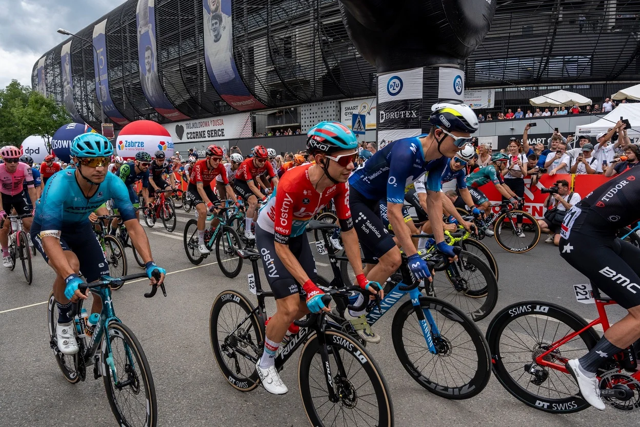 Za nami 80. Tour de Pologne, którego ostatni etap rozpoczął się w Zabrzu! [ZDJĘCIA]
