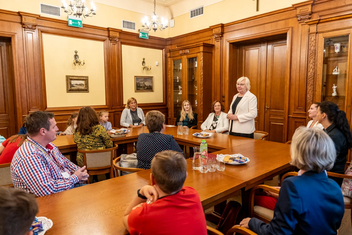 Młodzi zabrzanie odwiedzili Ratusz i zapoznali się z pracą urzędu [ZDJĘCIA]