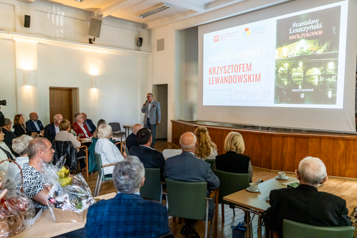 Za nami spotkanie autorskie poświęcone książce pt. "Stanisław Leszczyński. Król Polonus"