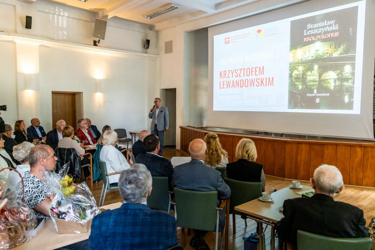 Za nami spotkanie autorskie poświęcone książce pt. "Stanisław Leszczyński. Król Polonus"