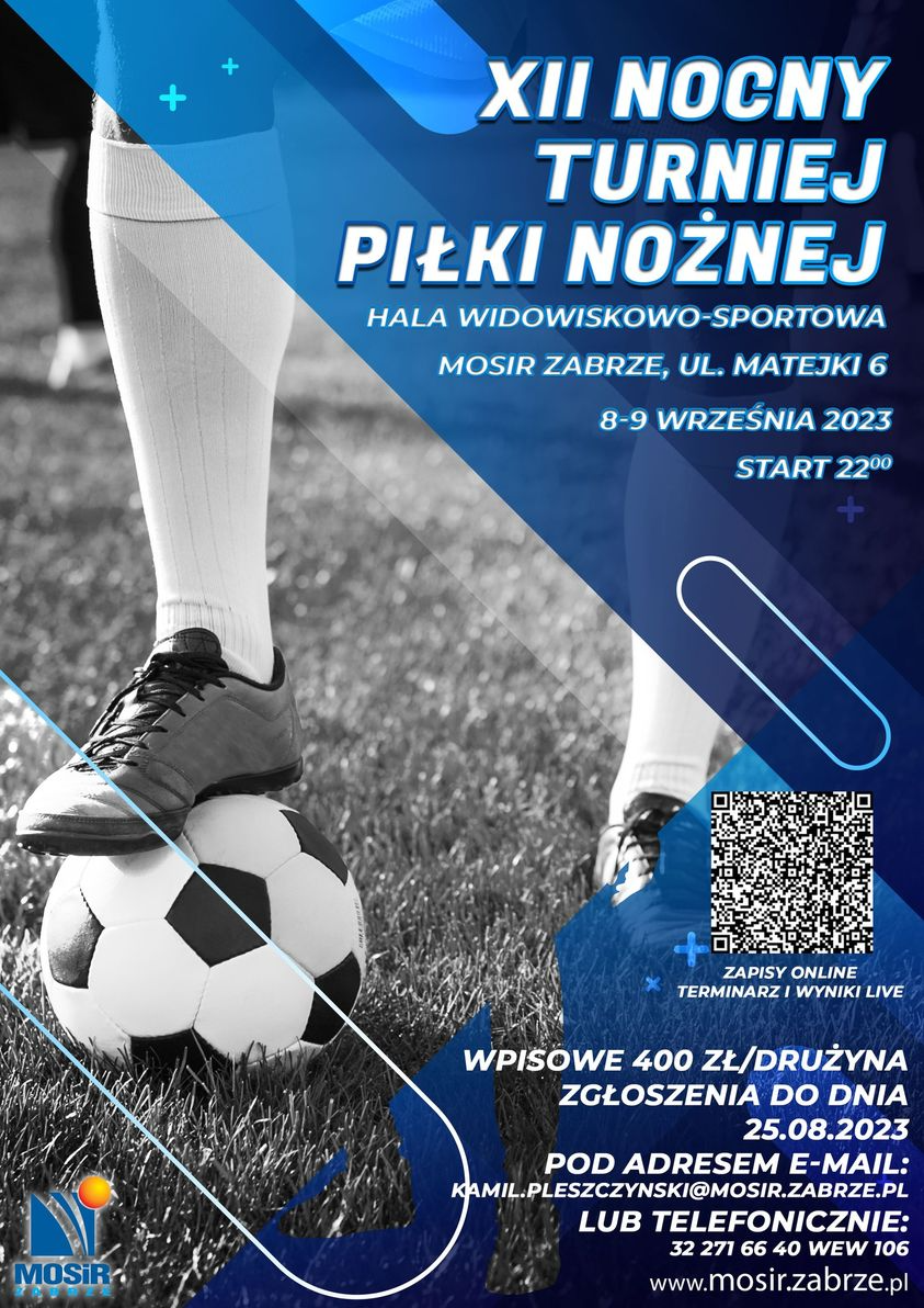 Trwają zapisy na XII edycję Turnieju Nocnego Piłki Nożnej