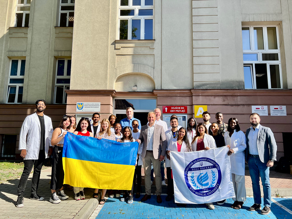 Współpraca zabrzańskiego szpitala z Kijowskim Uniwersytetem Medycznym