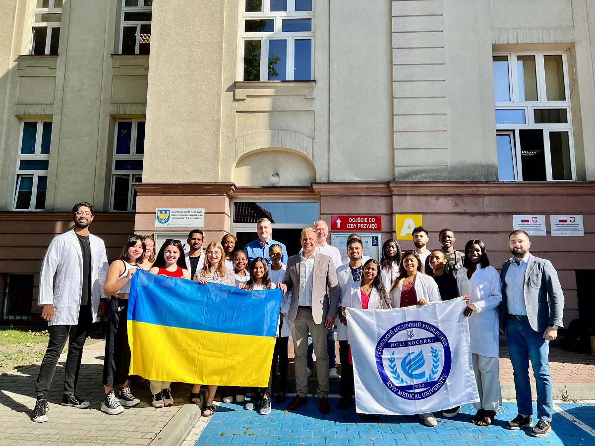 Współpraca zabrzańskiego szpitala z Kijowskim Uniwersytetem Medycznym