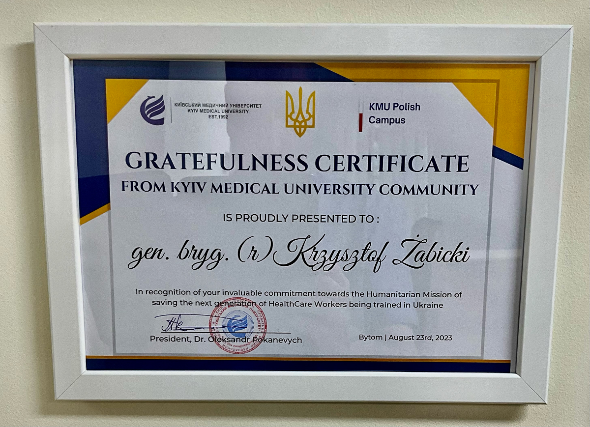 Współpraca zabrzańskiego szpitala z Kijowskim Uniwersytetem Medycznym