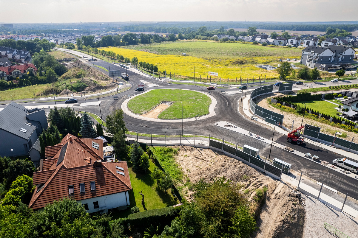 Najnowsze informacje z placu budowy! Postęp prac przy przedłużeniu alei Korfantego