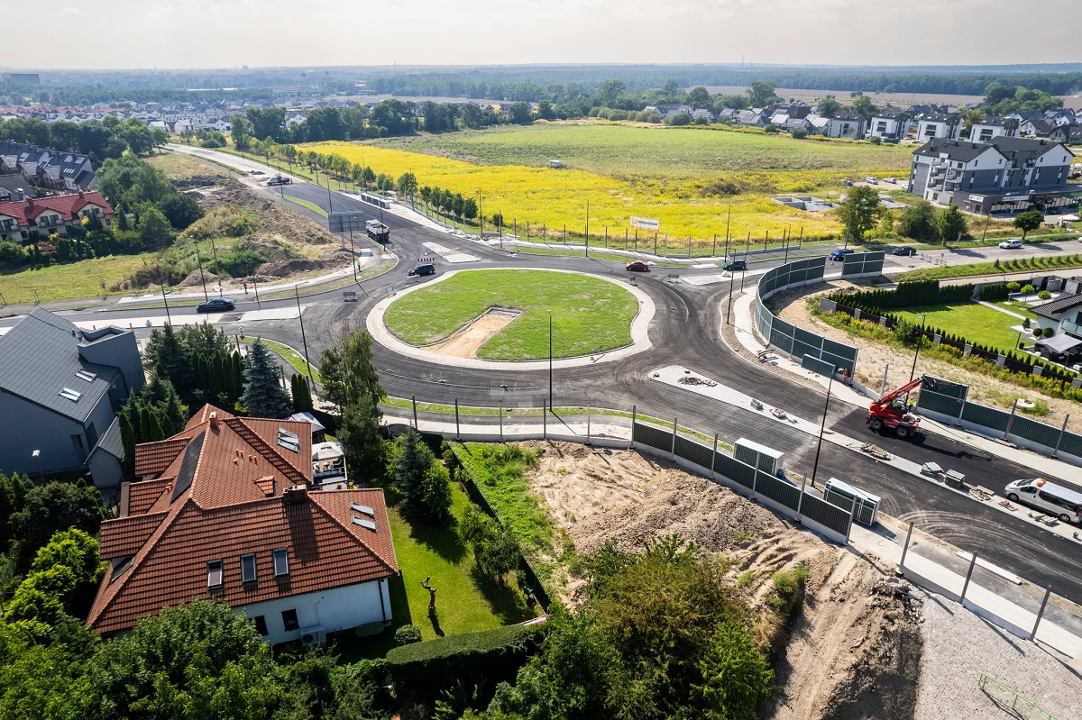 Najnowsze informacje z placu budowy! Postęp prac przy przedłużeniu alei Korfantego