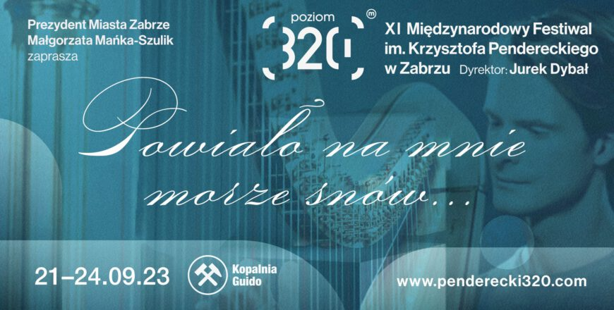 Już wkrótce – 11. edycja Międzynarodowego Festiwalu im. Krzysztofa Pendereckiego w Zabrzu