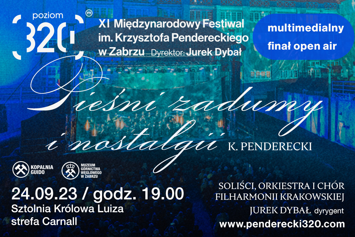 Już wkrótce – 11. edycja Międzynarodowego Festiwalu im. Krzysztofa Pendereckiego w Zabrzu