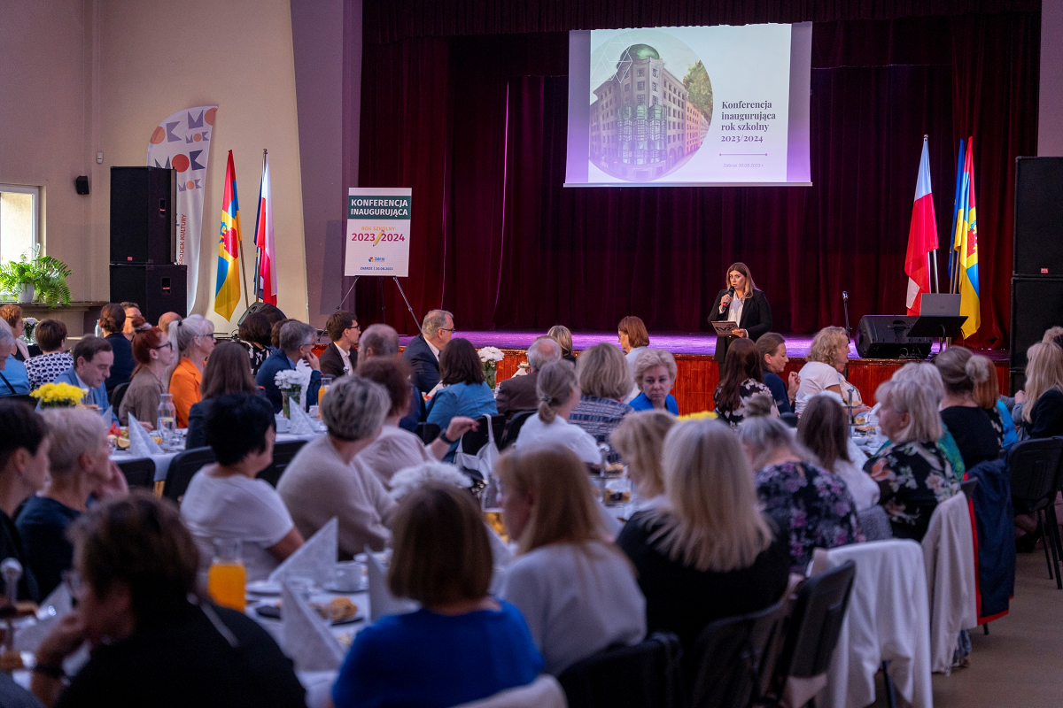 Odbyła się konferencja inaugurująca nadchodzący rok szkolny 2023/2024 [ZDJECIA]