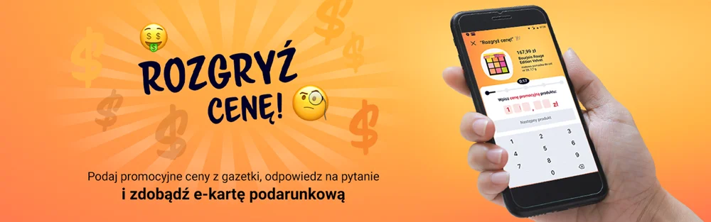 "Rozgryź Cenę" – wygraj karty podarunkowe do drogerii Rossmann