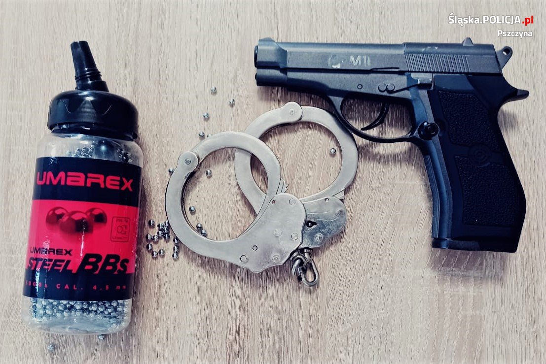 Strzelał metalowymi kulkami z pistoletu. Zranił 39-latkę!