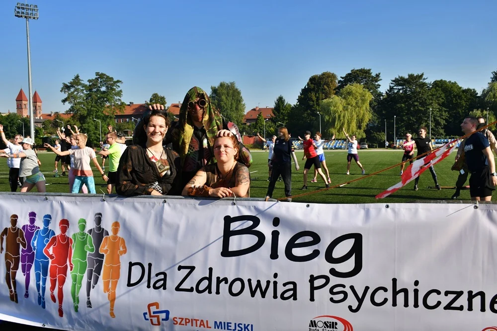 Po raz dziewiąty w Rudzie Śląskiej odbył się „Bieg – marsz dla zdrowia psychicznego”