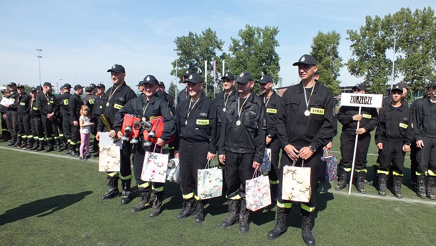 Sukces OSP Ruda Śląska w Miejskich Zawodach Sportowo-Pożarniczych OSP w Katowicach