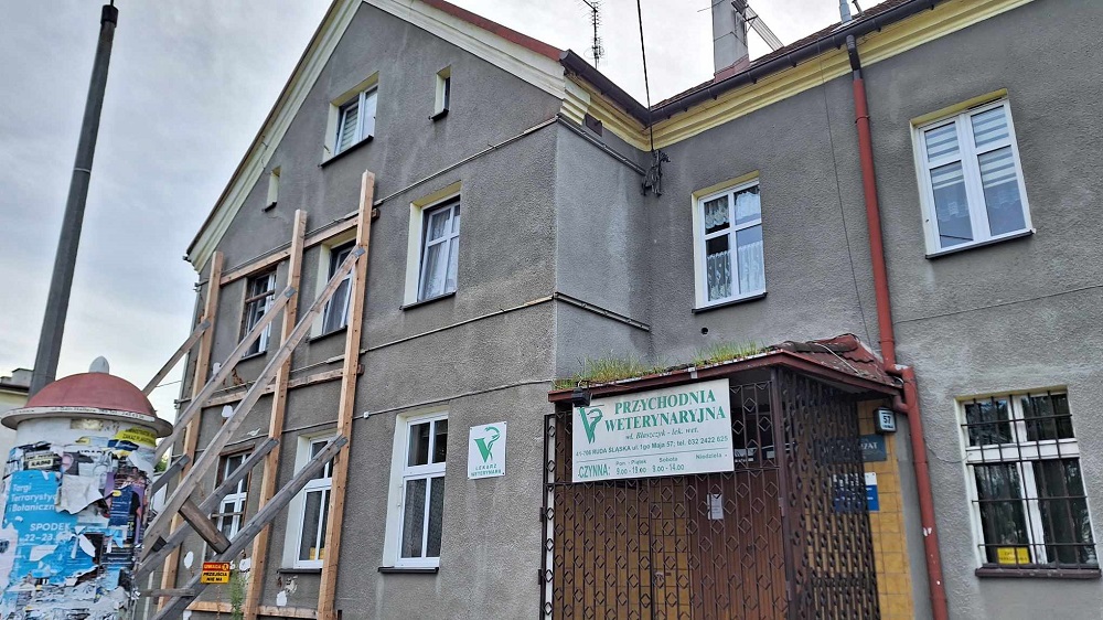 Ruda Śląska: Budynek ratusza w Halembie jest w złym stanie. Jaka czeka go przyszłość?