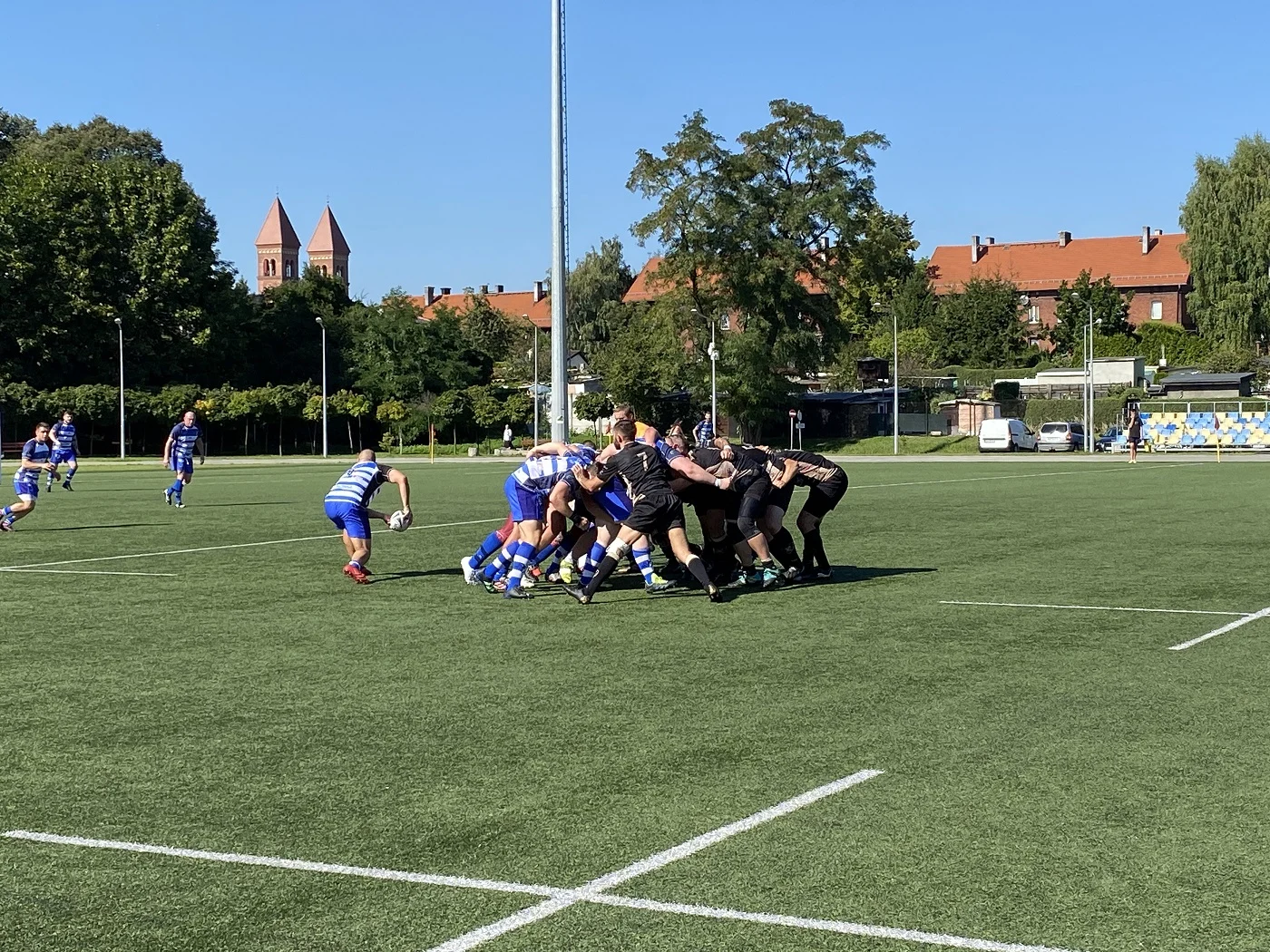 Wspaniałe starcie sezonu: Gryfy triumfują na Burlochu!