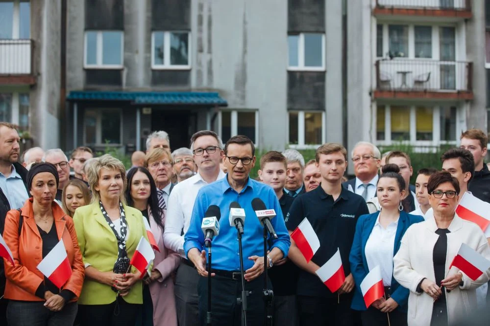 Mateusz Morawiecki z wizytą w Katowicach. Obiecał wzrost liczby mieszkań