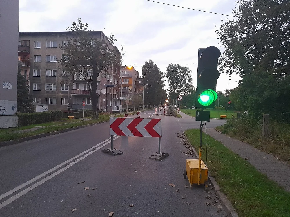Likwidacja szkód górniczych na ul. ks. J. Niedzieli w Bielszowicach