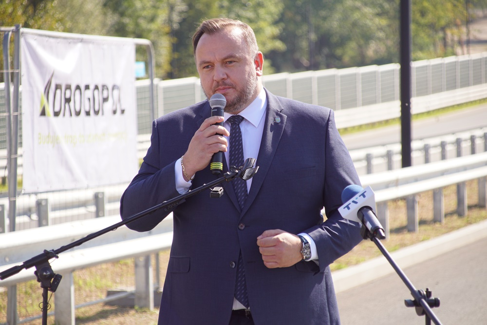 Otwarcie kolejnego odcinka trasy N-S 22