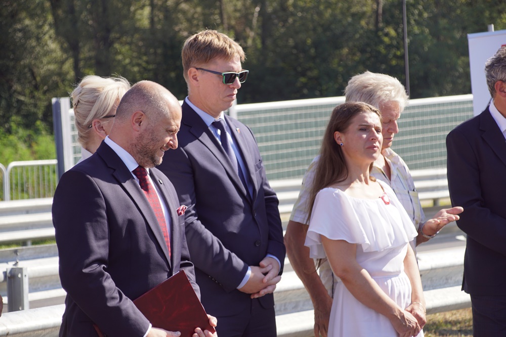 Otwarcie kolejnego odcinka trasy N-S 24