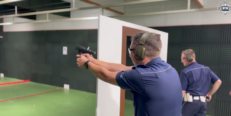 Mysłowiccy policjanci doskonalą swoje umiejętności strzeleckie