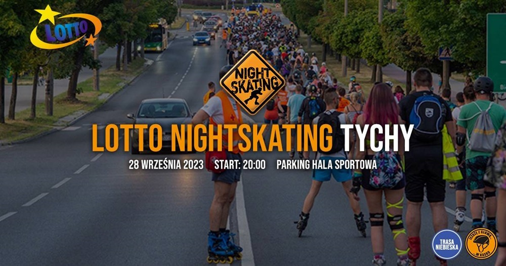 Lotto Nightskating ulicami Tychów
