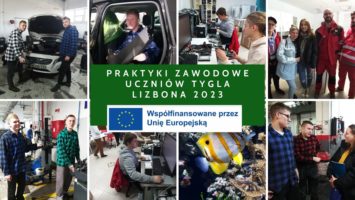 Uczniowie Zespołu Szkół Technicznych wrócili z praktyk zawodowych w Lizbonie