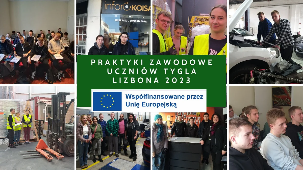 Uczniowie Zespołu Szkół Technicznych wrócili z praktyk zawodowych w Lizbonie