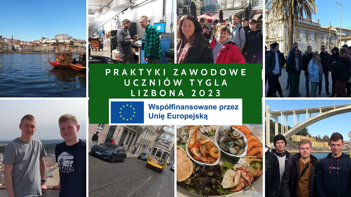 Uczniowie Zespołu Szkół Technicznych wrócili z praktyk zawodowych w Lizbonie