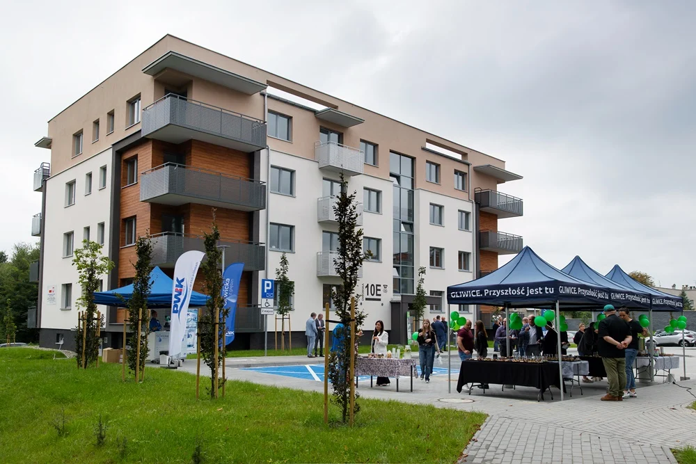 W Gliwicach trwa budowa ulicy Dworskiej