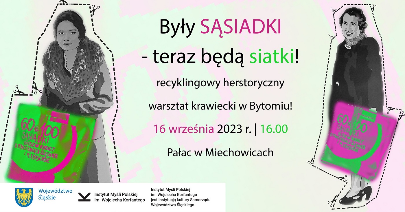 Warsztat "Były SĄSIADKI - teraz będą siatki!" w Pałacu w Miechowicach