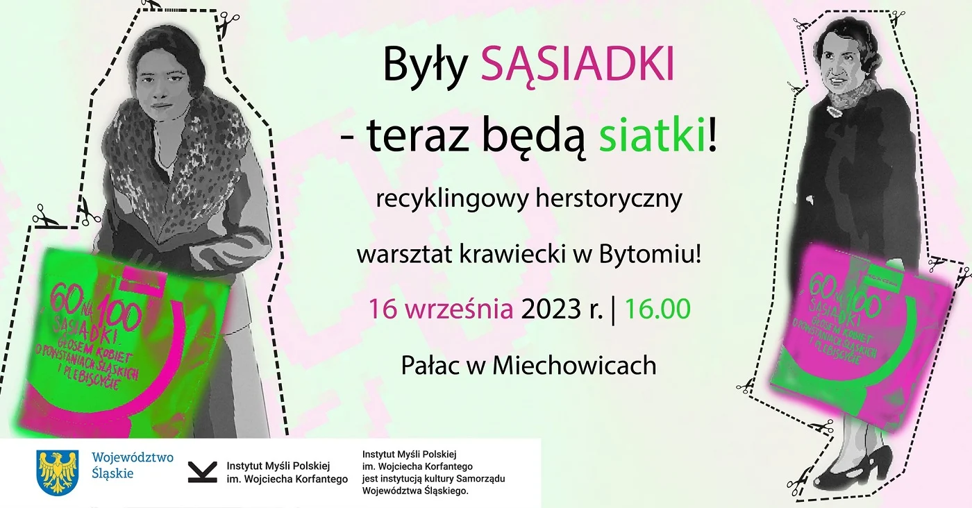 Warsztat "Były SĄSIADKI - teraz będą siatki!" w Pałacu w Miechowicach