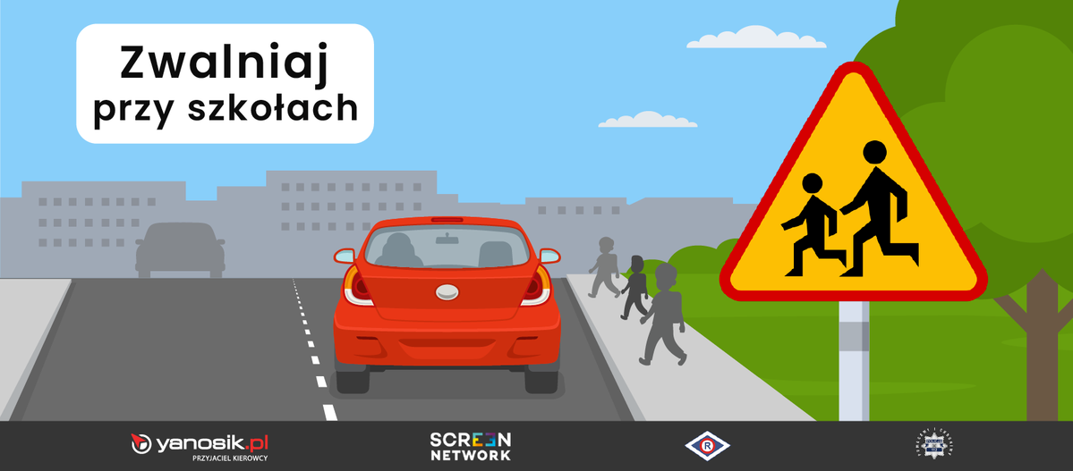 Policyjna akcja "Zwalniaj przy szkołach"!