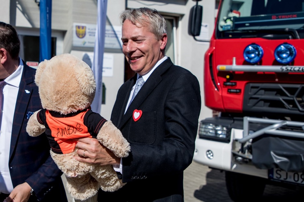 Wspólnie w trosce o życie. Współpraca sosnowieckiego pogotowia i OSP Jaworzno