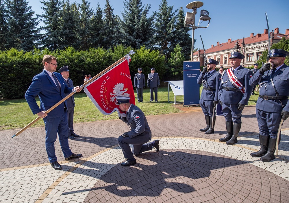 Za nami uroczystość nadania sztandaru Aresztowi Śledczemu w Sosnowcu