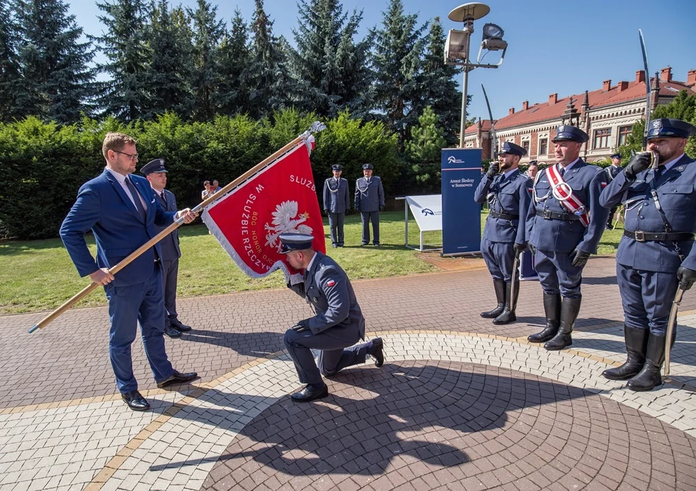 Za nami uroczystość nadania sztandaru Aresztowi Śledczemu w Sosnowcu
