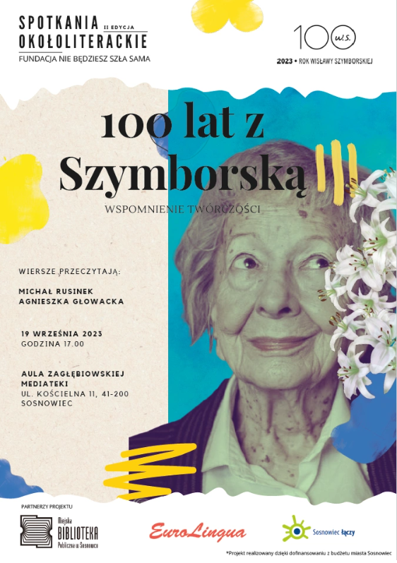 100 lat z Szymborską. Wspomnienie twórczości w Sosnowcu