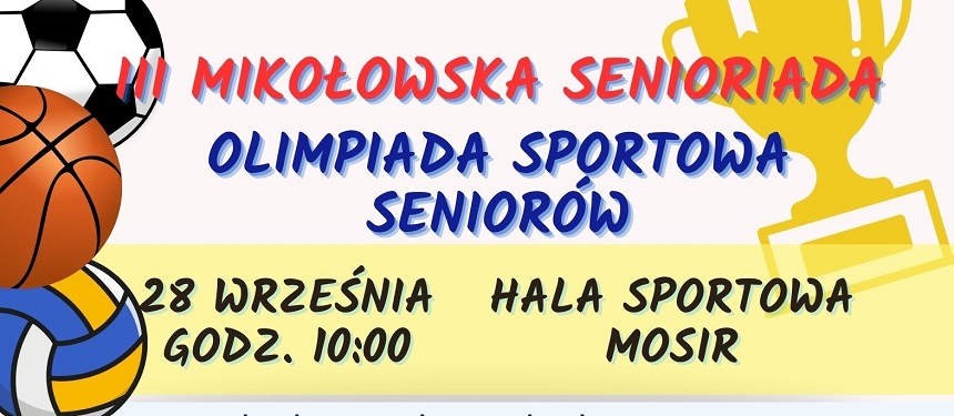 Mikołowska Senioriada już 28 września!