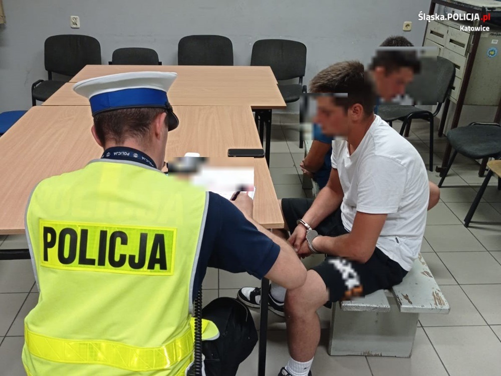 Rowerem "pod prąd" trasą rajdu samochodowego. Interweniowała katowicka Policja