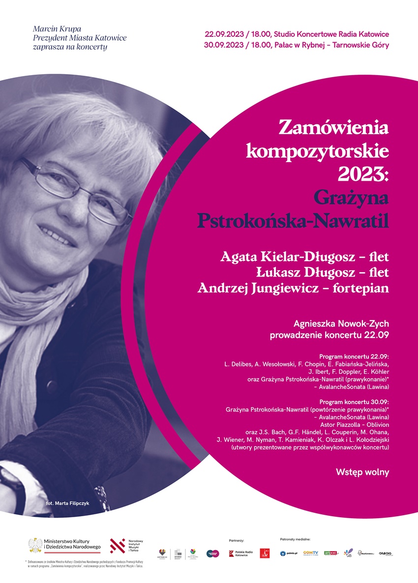 Rusza projekt "Zamówienia Kompozytorskie 2023": Grażyna Pstrokońska-Nawratil