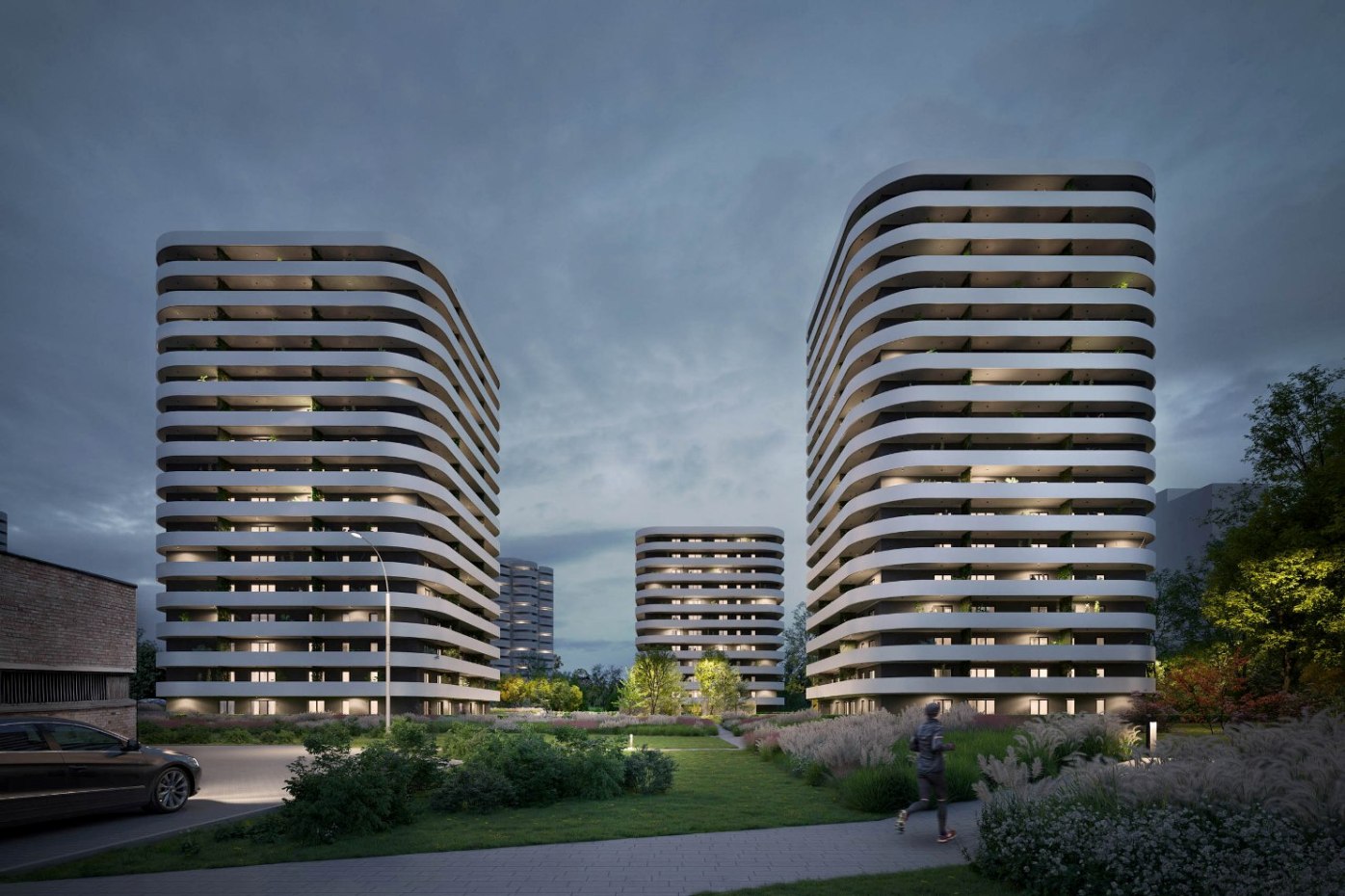 Na Tauzenie rosną nowe bloki