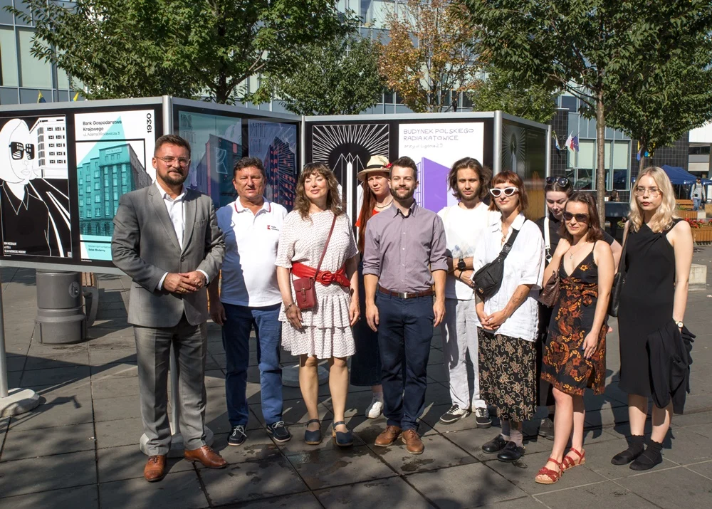 Wystawa "Katowicka Moderna" na Placu Kwiatowym w Katowicach. Co zawiera ekspozycja?