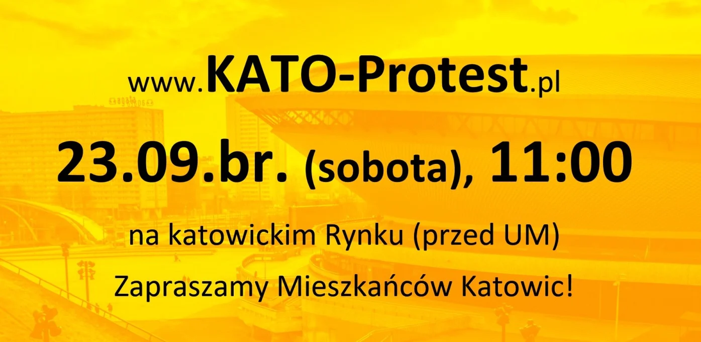 Mieszkańcy będą protestować - 23.09. zapraszają pod ratusz!