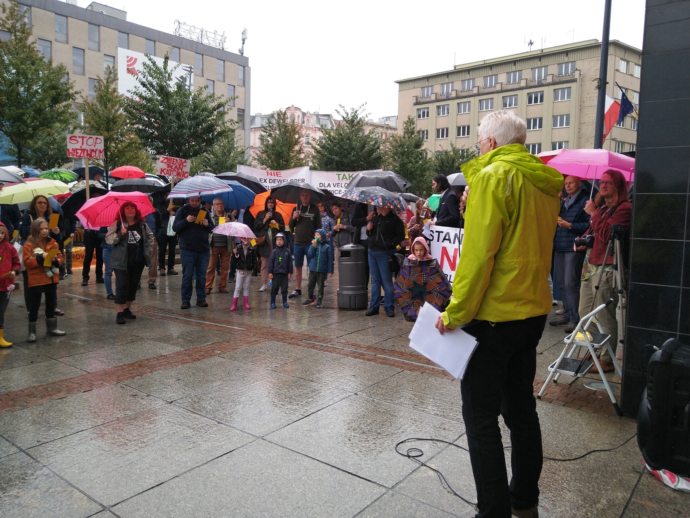Odbieramy nasze miasto! - KATO Protest na rynku [RELACJA]