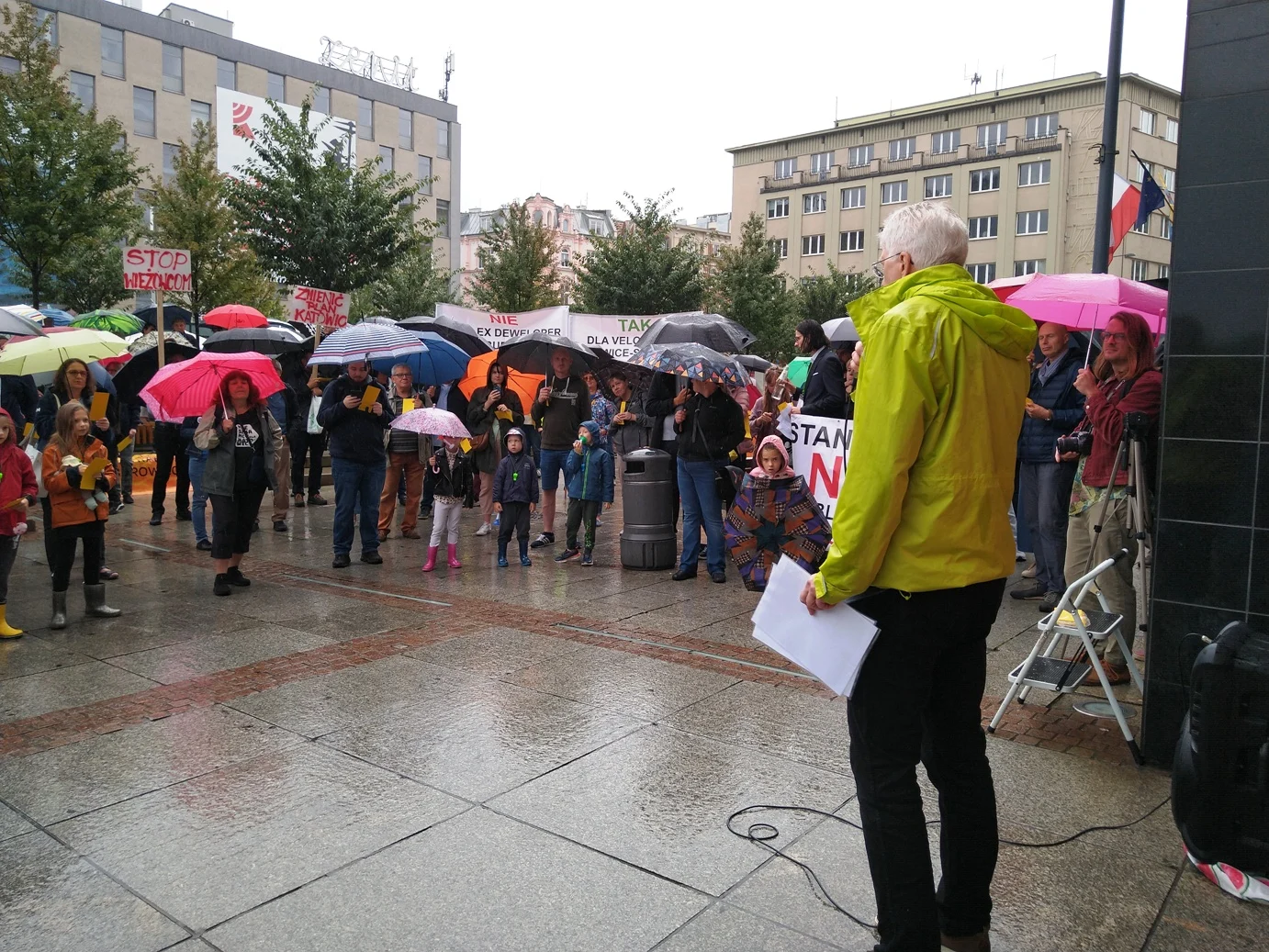 Odbieramy nasze miasto! - KATO Protest na rynku [RELACJA]