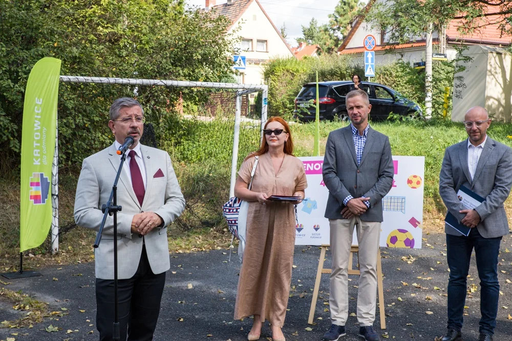 Modernizacja boiska przy ul. Kossak-Szczuckiej w Katowicach