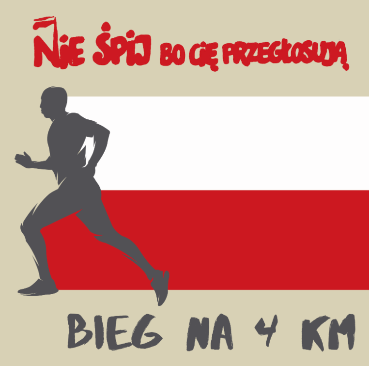 Pobiegnij do urny wyborczej w Katowicach. Miasto włącza się w kampanię profrekwencyjną