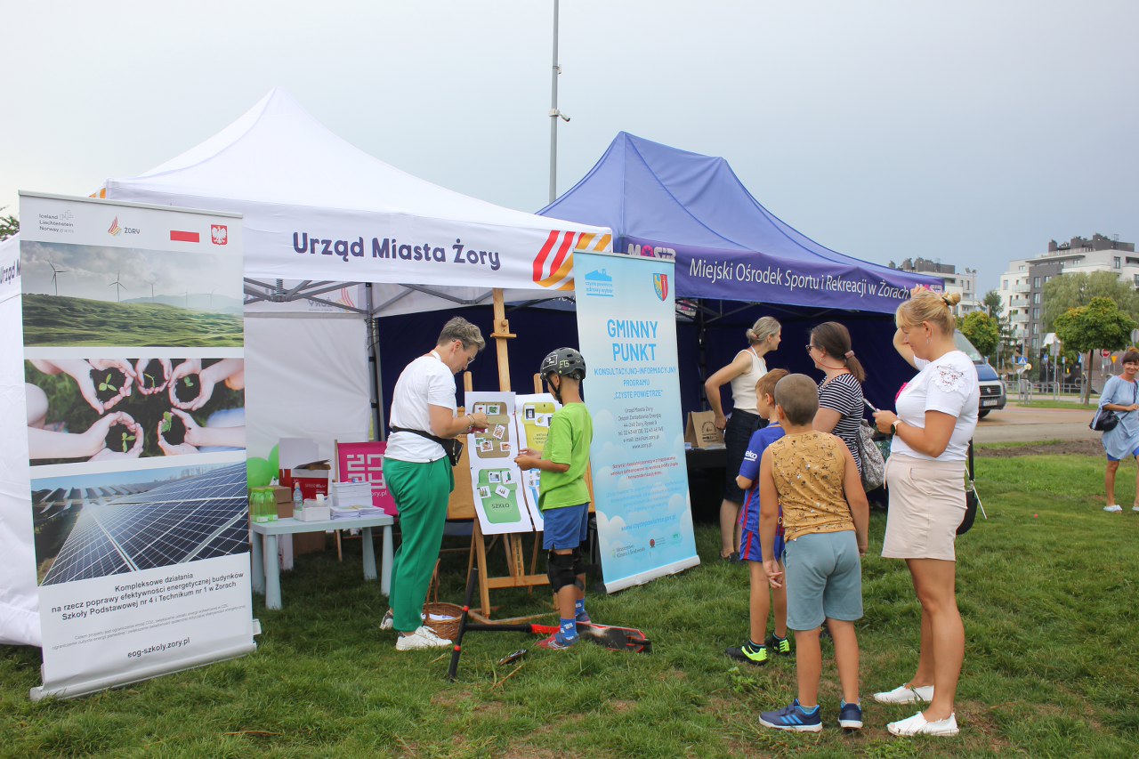 Za nami X Jubileuszowy Żorski Dzień Rodziny z MOSiR-em na zakończenie wakacji! / fot. MOSiR Żory 12